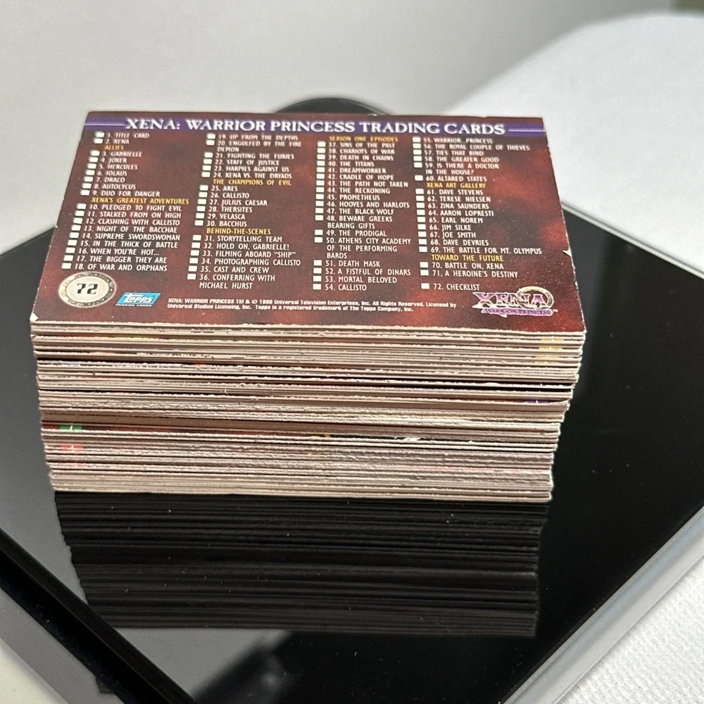 🗡️ Xena Warrior Princess‎ Lot 1997–1998 | Trading Cards, Callisto Magnet & Pin